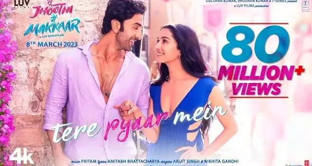 Tere Pyar Mein Lyrics – Arijit Singh | Tu Jhoothi Main Makkar